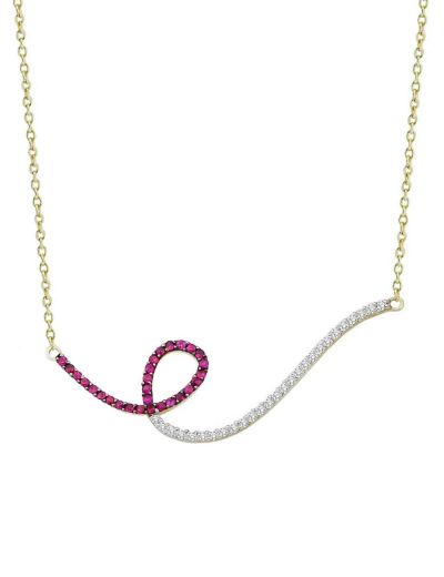 Hayat Yakut Pırlanta Kolye resmi