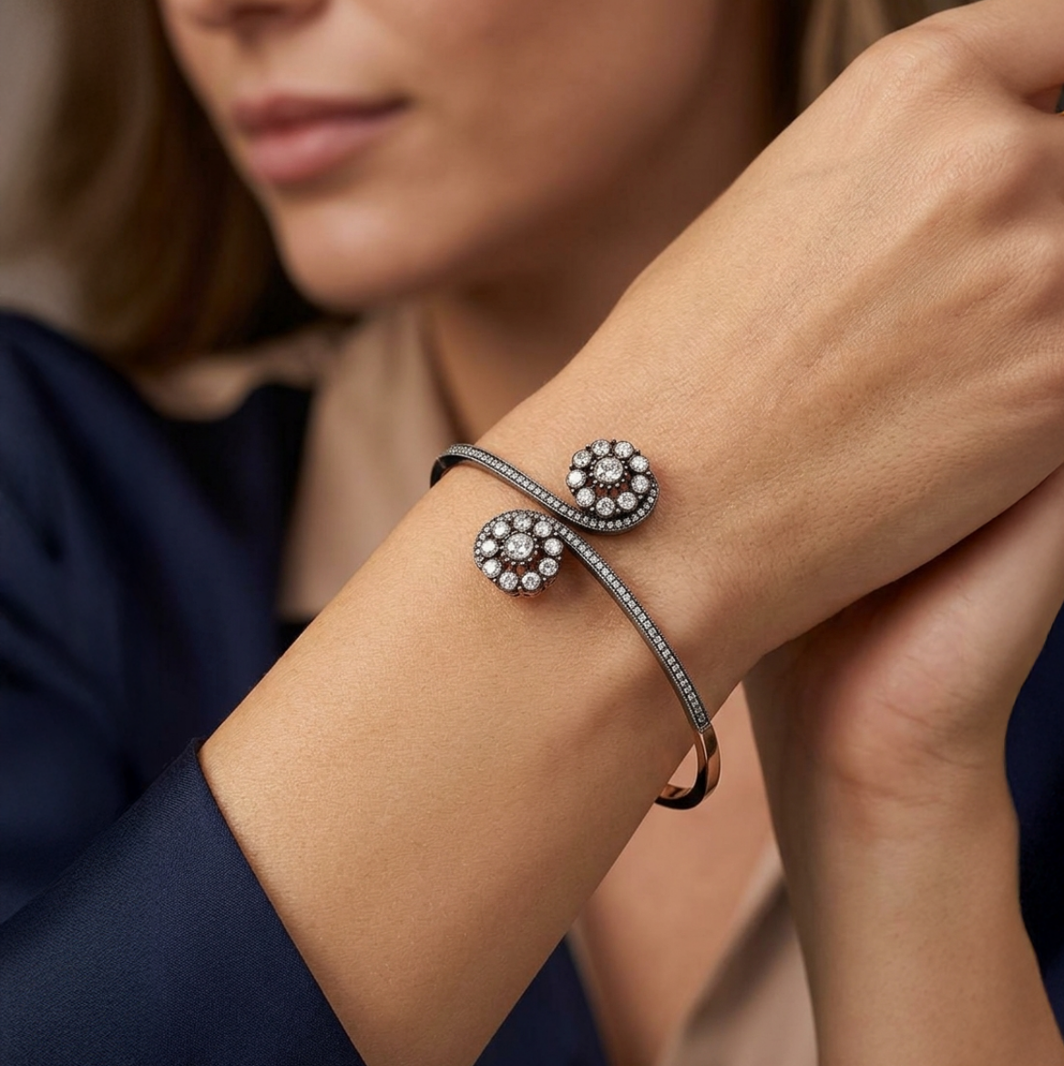 Çiftli Gül Kelepçe EK2122-1 resmi