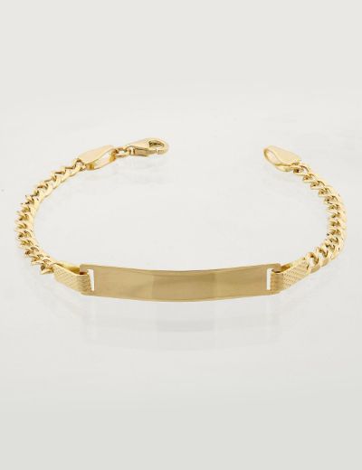 Klasik Gurmet Çocuk Künye Bileklik resmi