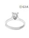 0.50 Karat E vs2 GIA Sertifikalı Pırlanta Tektaş Yüzük resmi