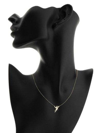 14K Altın Peri Kolye  4N37045 resmi