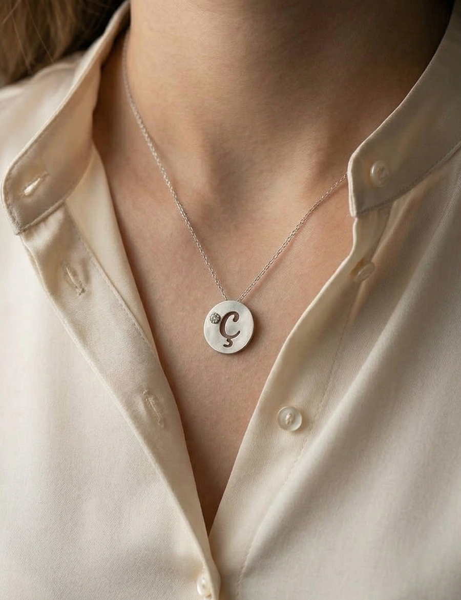 Harfli Kolye EN163-1 resmi