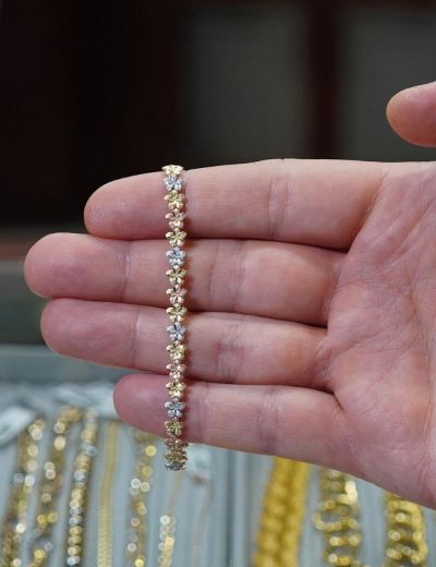 Bahar Çiçeği Tasarım Bileklik resmi