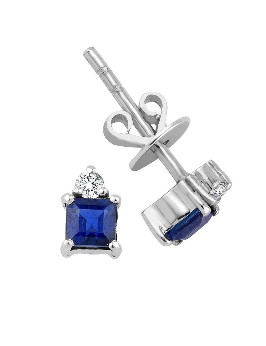 Kare Safir Küpe PE1491-3 resmi