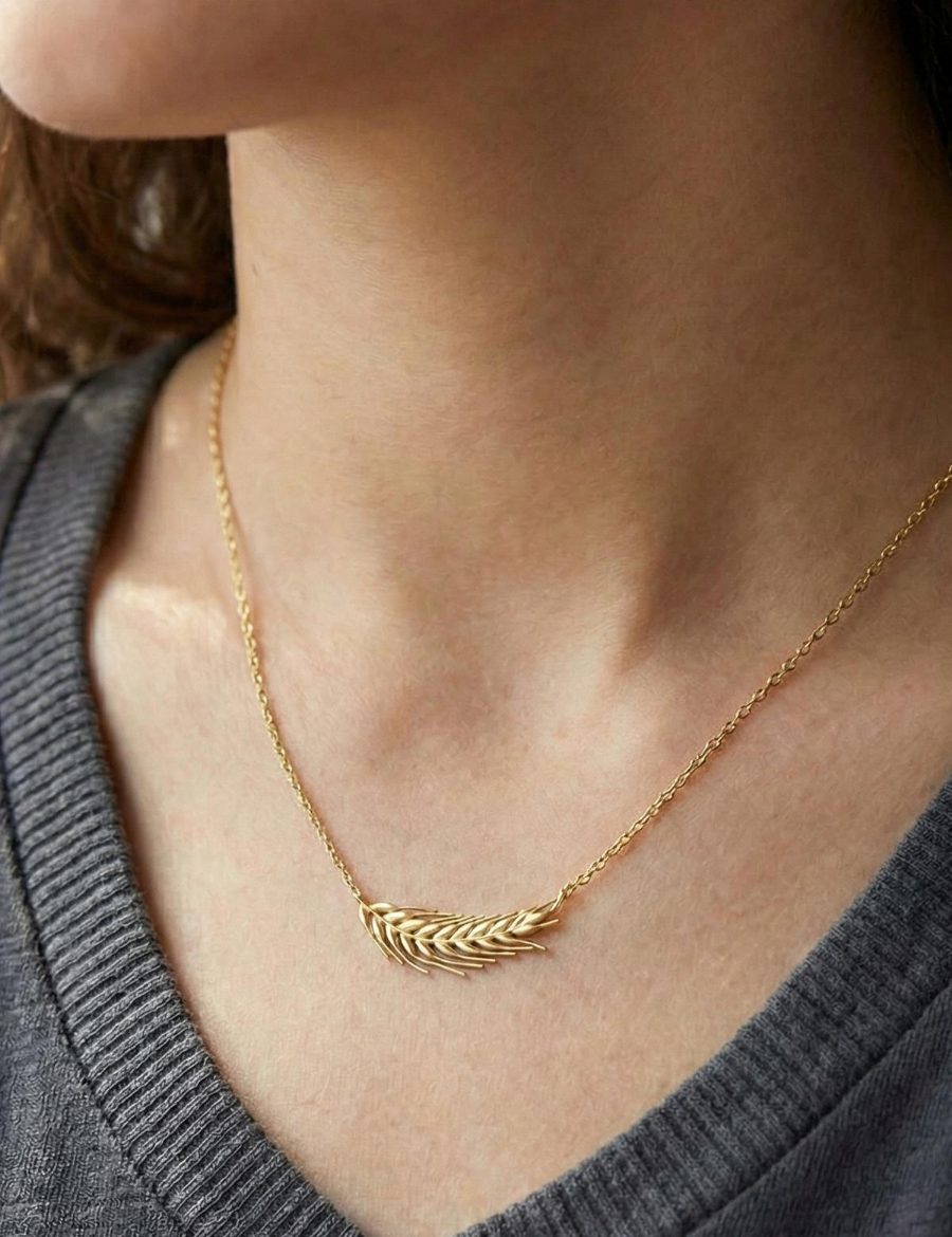 Altın Başak Kolye resmi