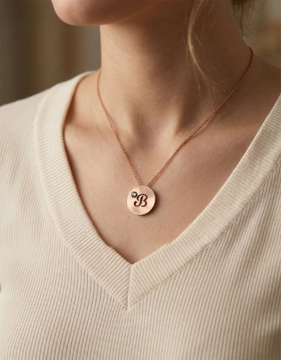 Harfli Kolye EN163 resmi