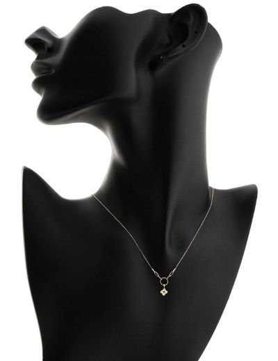 Altın Yonca Kolye resmi