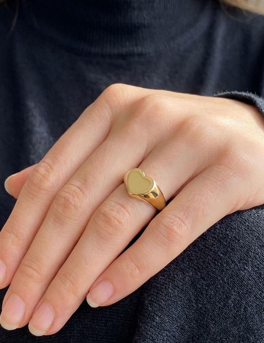 Altın Kalpli Yüzük resmi