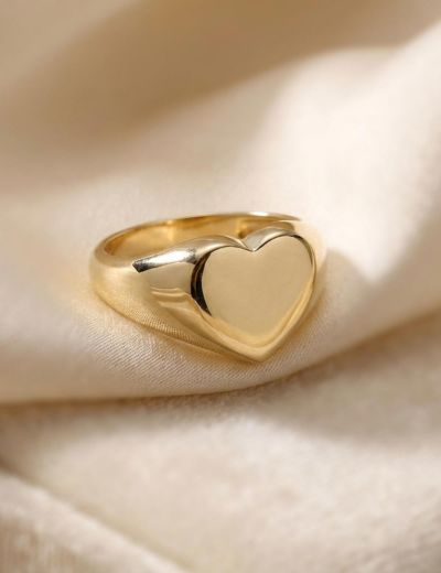 Altın Kalpli Yüzük resmi