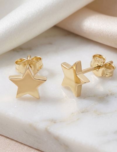 Altın Yıldız Tragus Küpe resmi