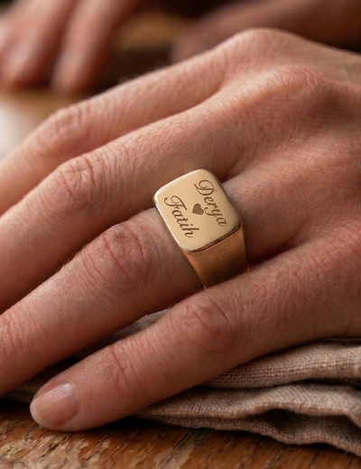 14 Ayar Altın Fantezi Yüzük resmi