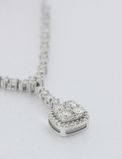 Pırlanta Koronet Su Yolu Kolye resmi