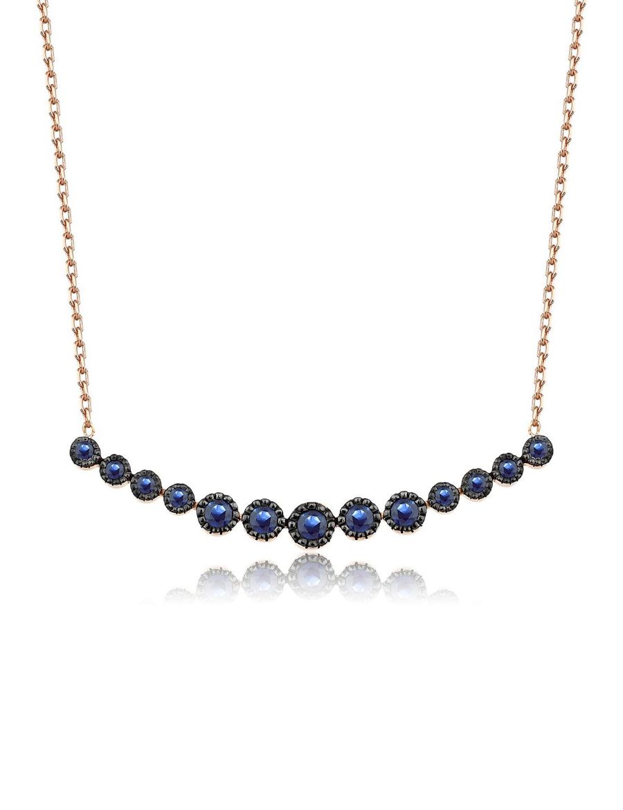 Su Yolu Safir Kolye resmi