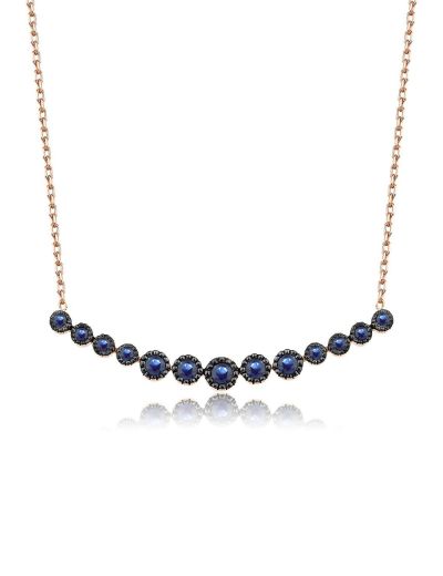 Su Yolu Safir Kolye resmi