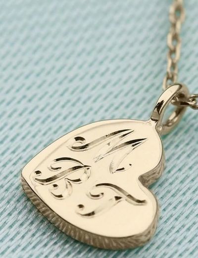 Yakut Kalbimin Tek Sahibi Altın Kolye resmi