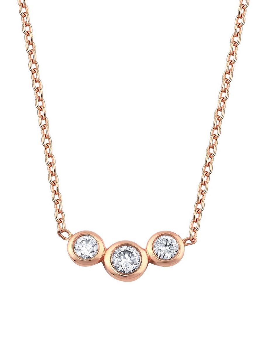 Pırlanta Tria Altın Kolye resmi