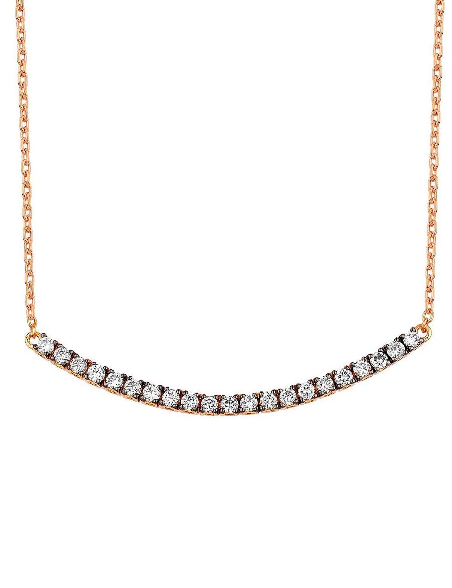 Pırlanta Küçük Suyolu Altın Kolye resmi