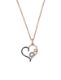 Pırlanta Kalp Altın Kolye resmi