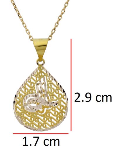 Altın Tuğra Kolye resmi