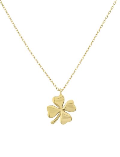 Altın Yonca Kolye resmi