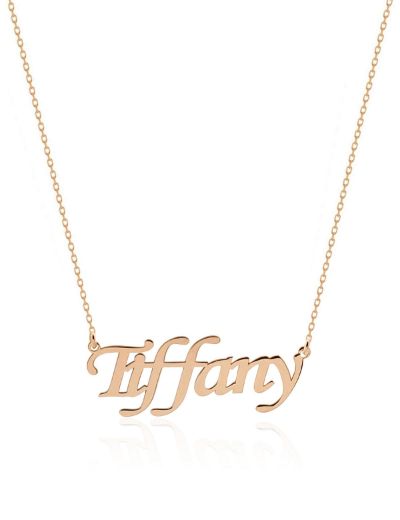 14 Ayar Altın İsimli Kolye resmi