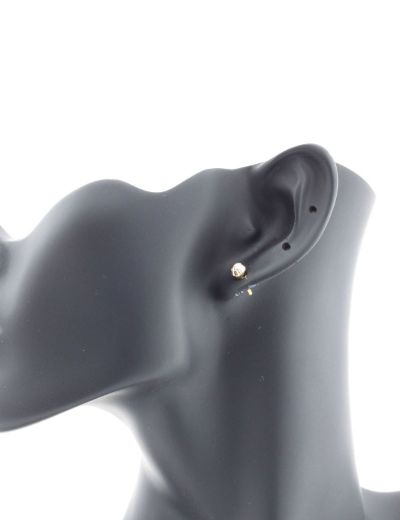 14 Ayar Altın Top Küpe resmi