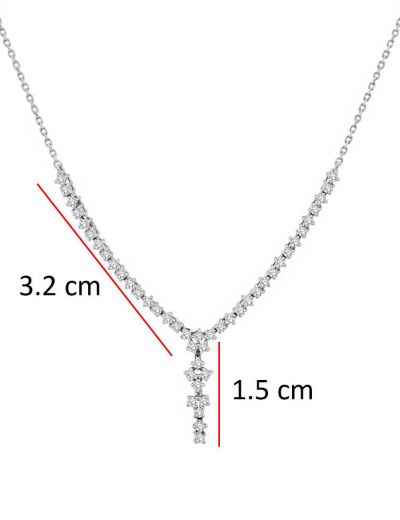 Pırlanta Gerdanlık Kolye resmi