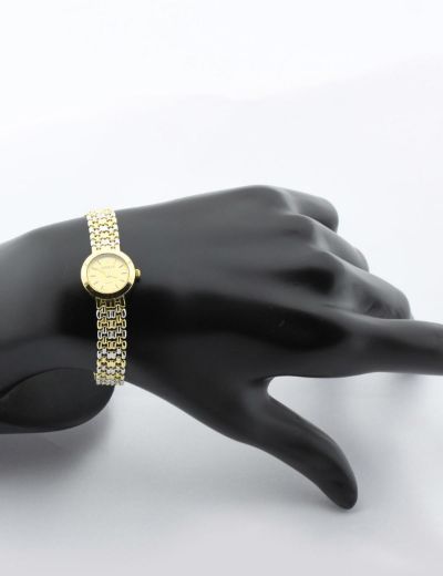 Çok Renkli 14 Ayar Altın Saat resmi