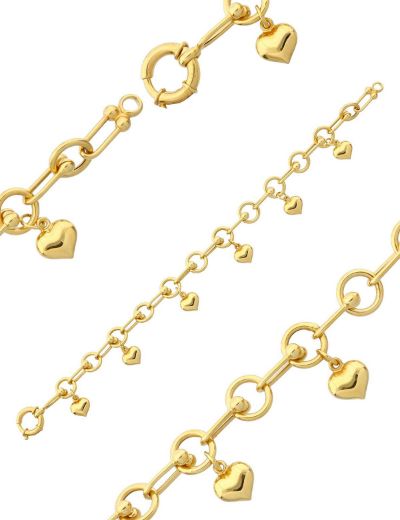 22 Ayar Altın Tiffany Tasarım Bileklik resmi