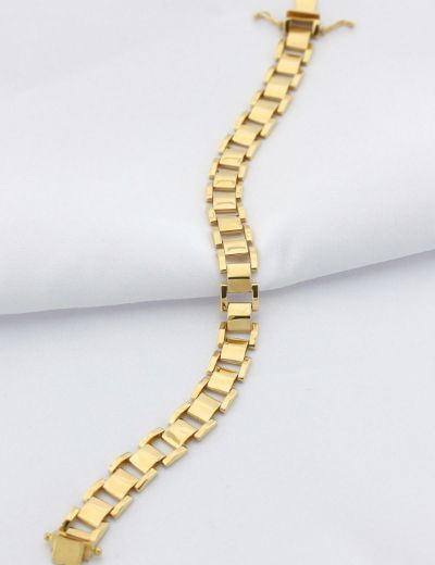 22 Ayar Altın Kordon Bileklik resmi