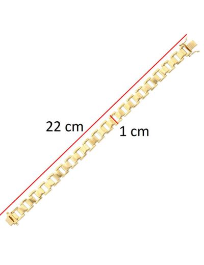 22 Ayar Altın Kordon Bileklik resmi