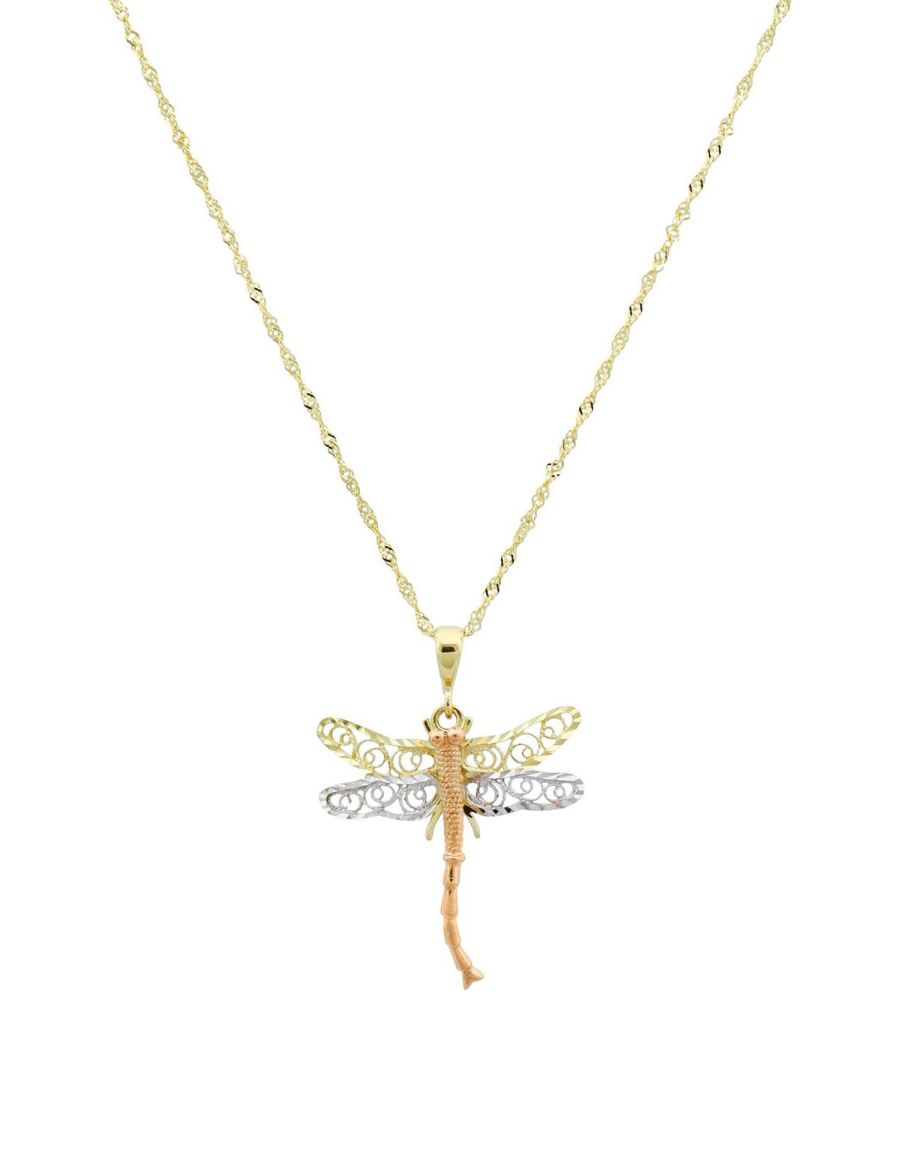 14 Ayar  Altın Yusufcuk Kolye resmi