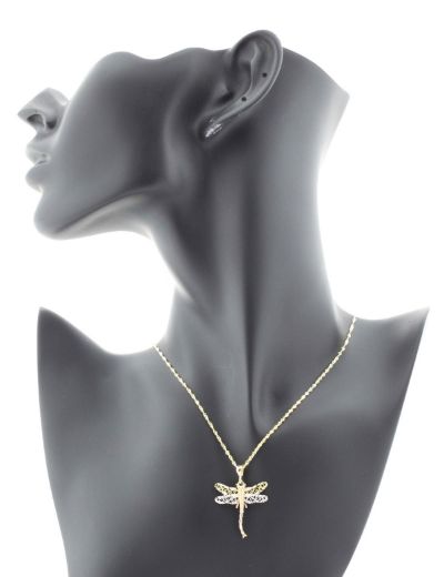 14 Ayar  Altın Yusufcuk Kolye resmi