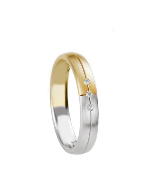 Kadın Pırlanta Tasarım Alyans- Nişan Yüzüğü resmi