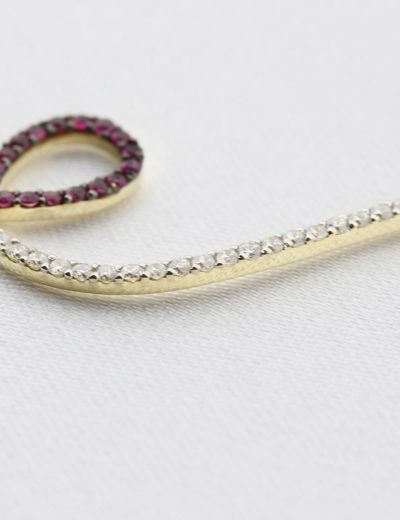 Hayat Yakut Pırlanta Kolye resmi