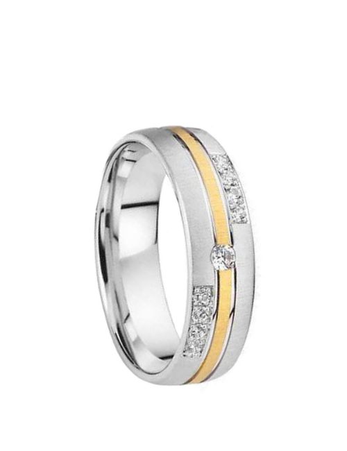 Kadın Pırlanta Tasarım Alyans- Nişan Yüzüğü resmi