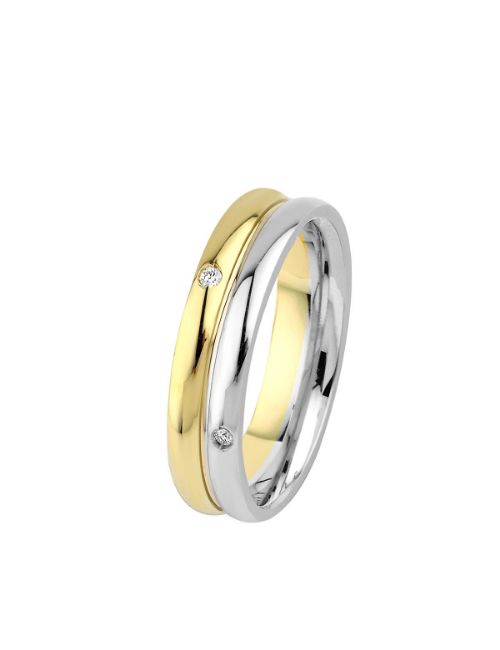 Kadın Pırlanta Tasarım Alyans -Nişan Yüzüğü resmi