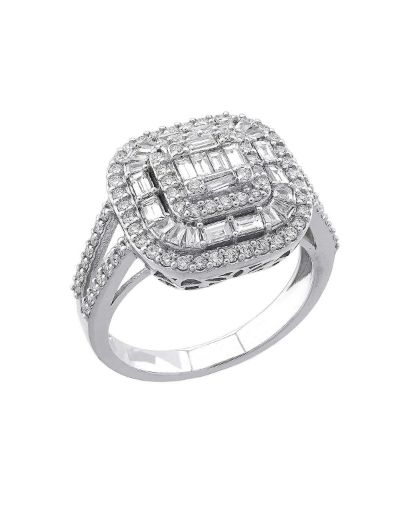 Baget Pırlanta Yüzük resmi