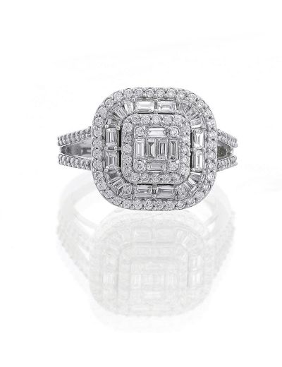 Baget Pırlanta Yüzük resmi