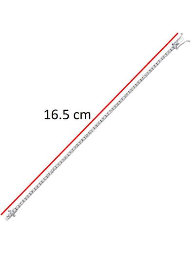 2.25ct (E-F vs) Suyolu Pırlanta Bileklik resmi