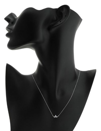 Pırlanta Lotus Çiçeği Kolye resmi