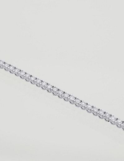 2.36ct (G-H vs) Karat Pırlanta Suyolu Bileklik resmi