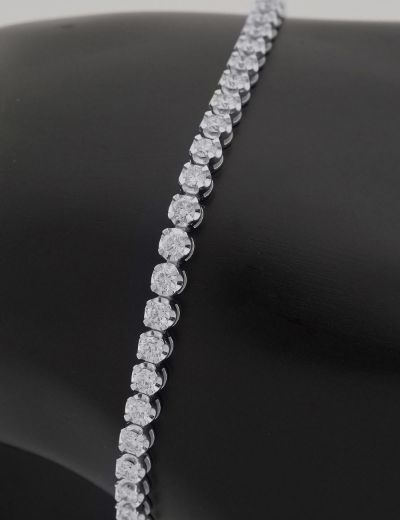 3.00ct  Karat Pırlanta Suyolu Bileklik resmi