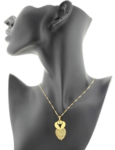 22 Ayar Tavus Kuşu Kolye resmi