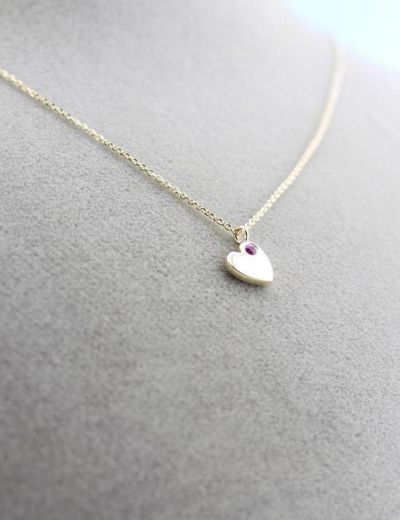 Yakut Kalbimin Tek Sahibi Kolye resmi