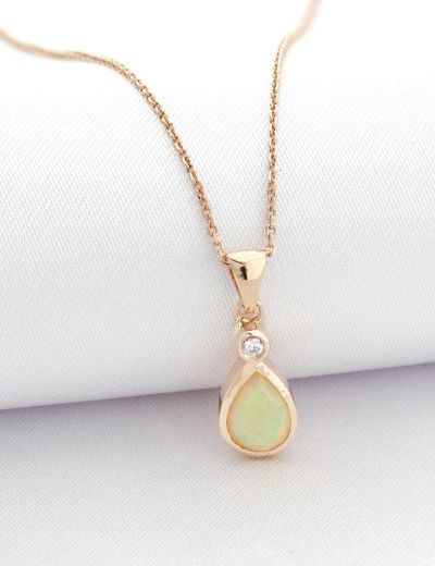 Opal Damla Tektaş Kolye resmi
