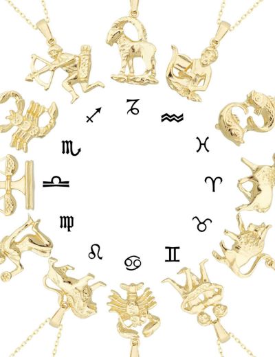 Koç Burcu Altın Kolye / 14 Ayar resmi