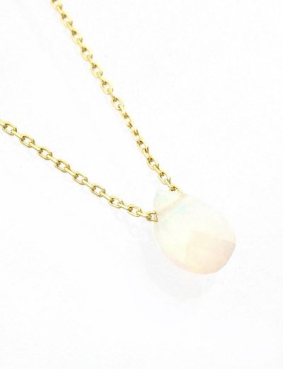 Opal Damla Taşlı Kolye resmi