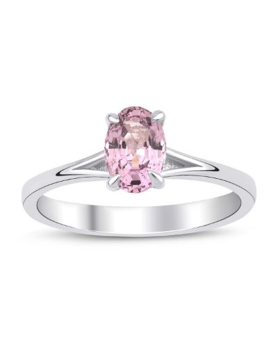 Spinel Oval Tektaş Yüzük resmi