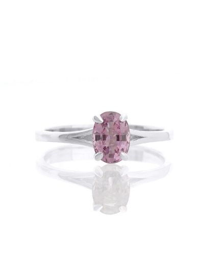 Spinel Oval Tektaş Yüzük resmi
